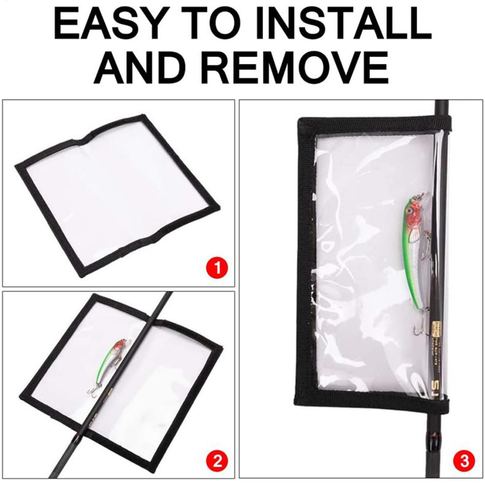 Transparent PVC Lure Bag Fishi - đánh giá và giá Fishing Line Box