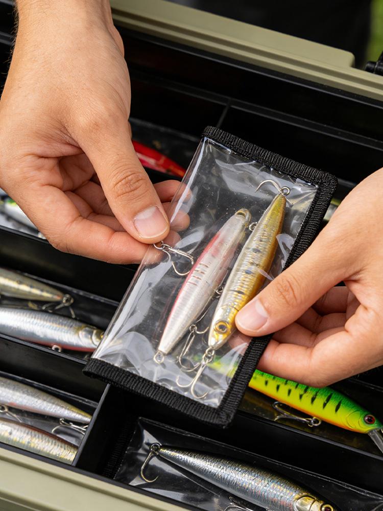Transparent PVC Lure Bag Fishi - đánh giá và giá Fishing Line Box